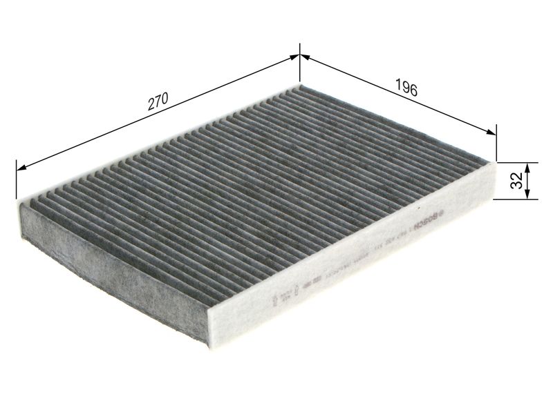 Bosch 1987432311 Filter, cabin air - 1