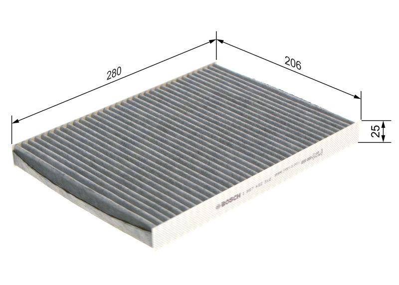 Bosch 1987432312 Filter, cabin air - 1