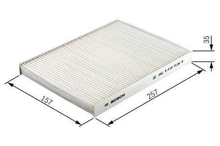 Bosch 1987432327 Filter, cabin air - 1
