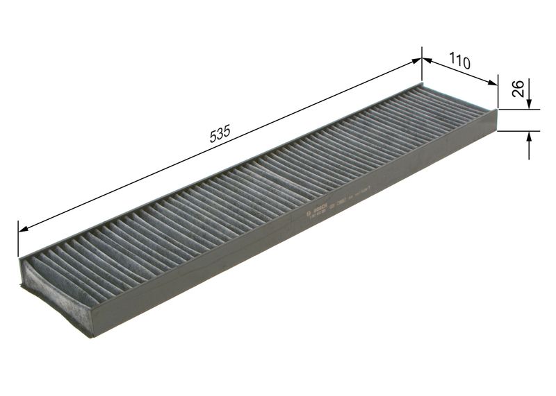Bosch 1987432328 Filter, cabin air - 1