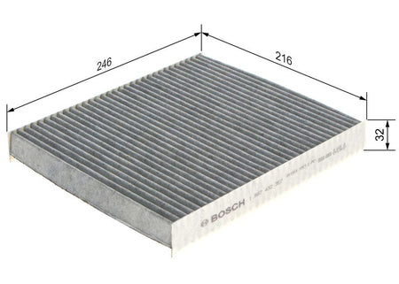 Bosch 1987432357 Filter, cabin air - 1