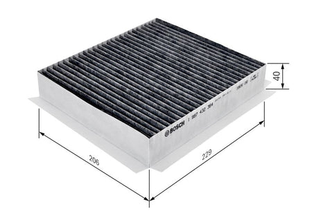 Bosch 1987432364 Filter, cabin air - 1