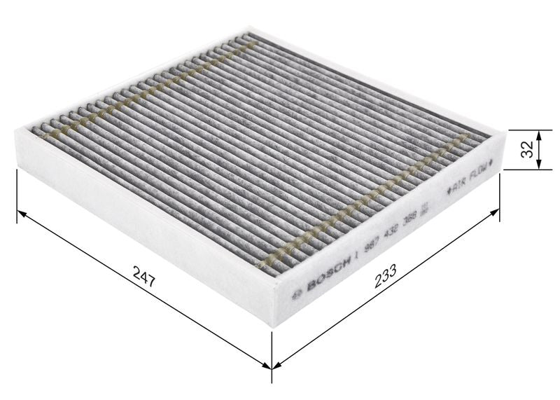 Bosch 1987432368 Filter, cabin air - 1