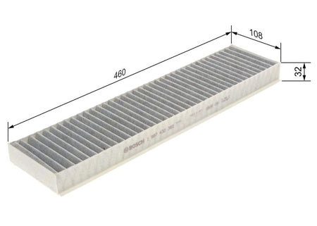 Bosch 1987432382 Filter, cabin air - 1