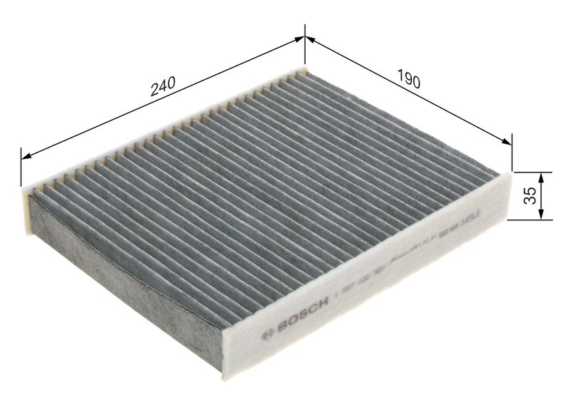 Bosch 1987432387 Filter, cabin air - 5