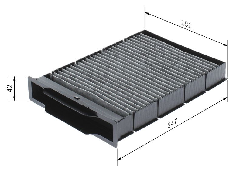 Bosch 1987432393 Filter, cabin air - 5
