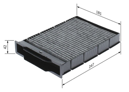 Bosch 1987432393 Filter, cabin air - 5