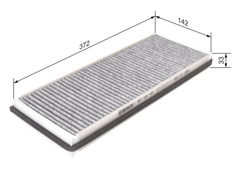 Bosch 1987432400 Filter, cabin air - 1