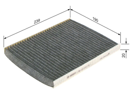 Bosch 1987432415 Filter, cabin air - 5