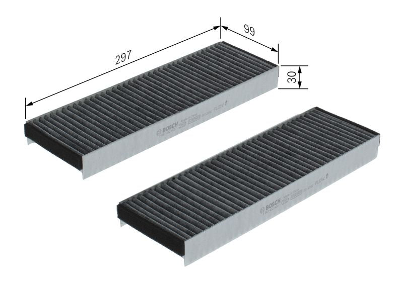 Bosch 1987432422 Filter, cabin air - 5