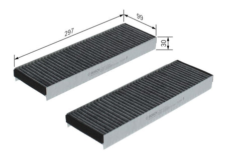 Bosch 1987432422 Filter, cabin air - 5