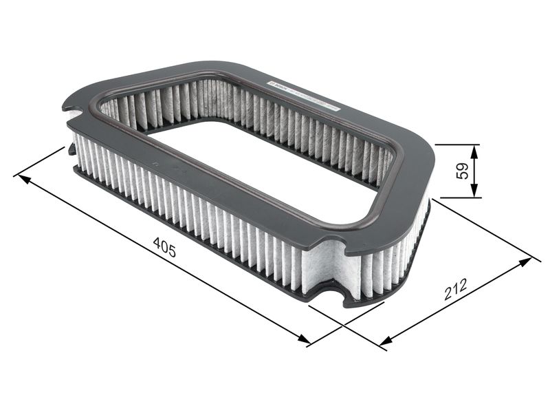 Bosch 1987432423 Filter, cabin air - 1