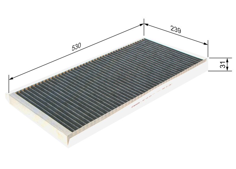 Bosch 1987432425 Filter, cabin air - 1