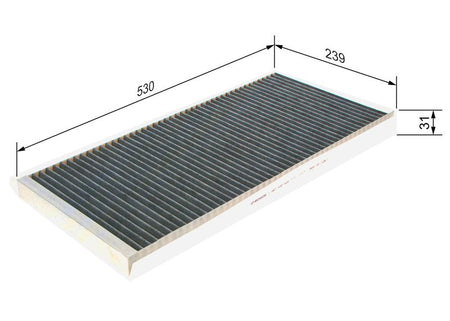 Bosch 1987432425 Filter, cabin air - 1