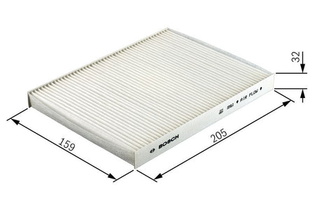 Bosch 1987432436 Filter, cabin air - 1