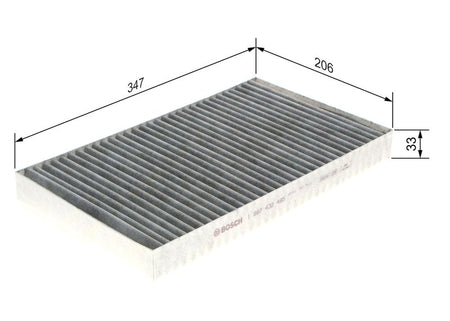 Bosch 1987432495 Filter, cabin air - 1