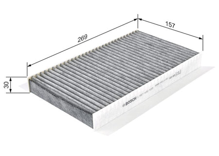 Bosch 1987432535 Filter, cabin air - 1