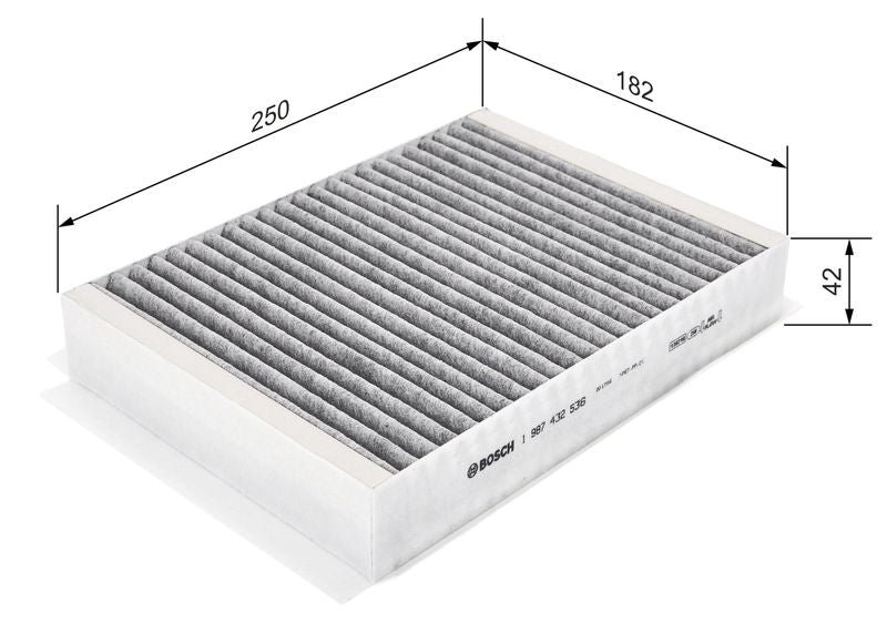 Bosch 1987432536 Filter, cabin air - 1