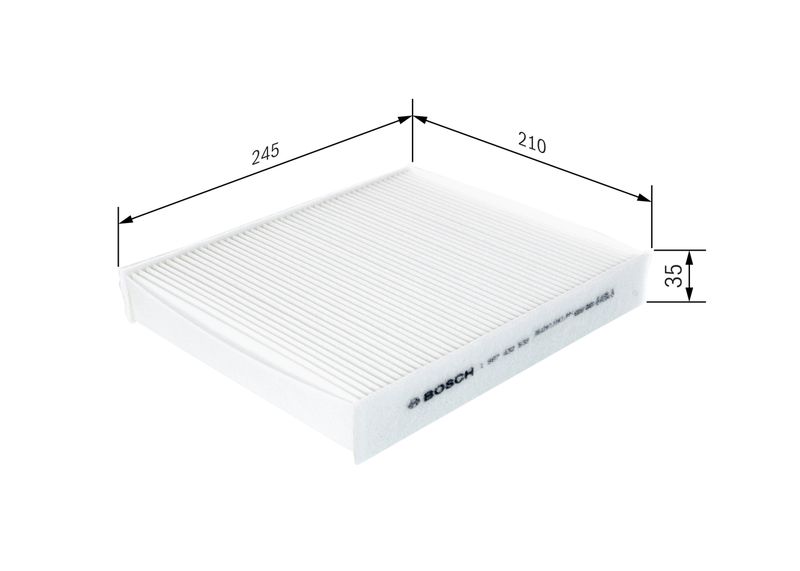 Bosch 1987432539 Filter, cabin air - 1