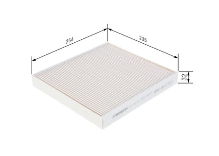 Bosch 1987432540 Filter, cabin air - 1