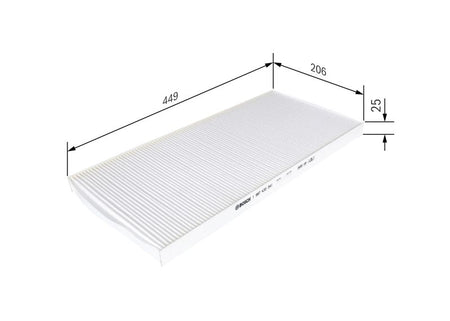 Bosch 1987432541 Filter, cabin air - 1