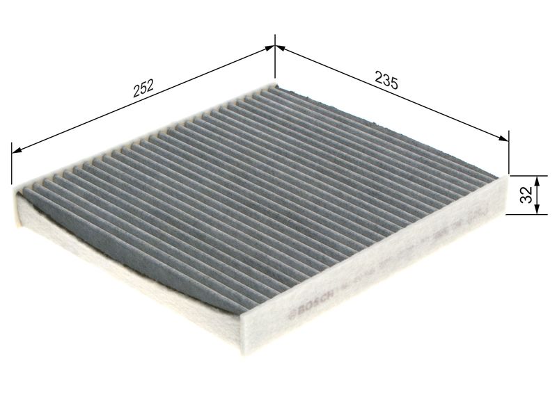 Bosch 1987432543 Filter, cabin air - 1