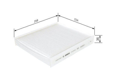 Bosch 1987435002 Filter, cabin air - 1