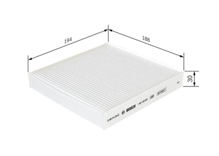 Bosch 1987435005 Filter, cabin air - 1