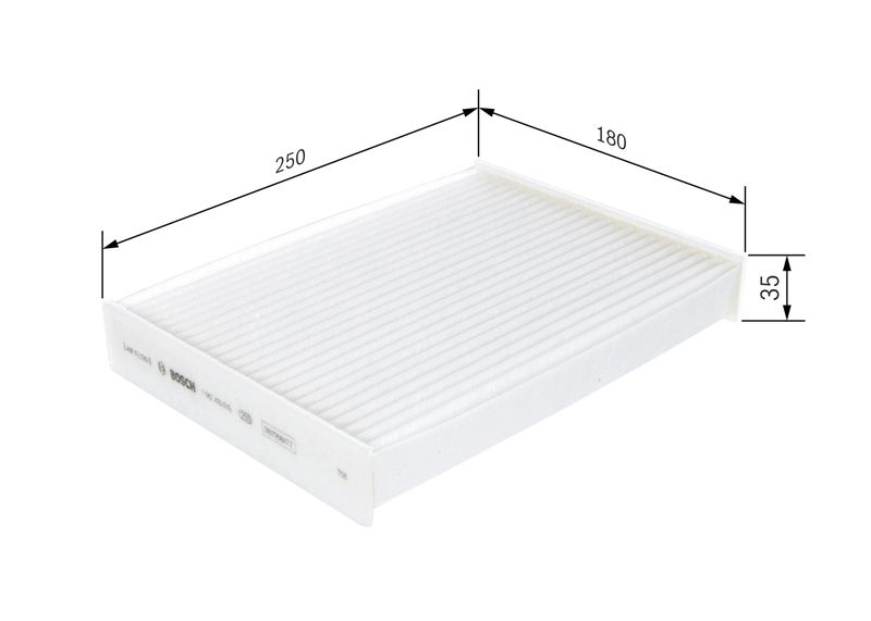 Bosch 1987435010 Filter, cabin air - 1