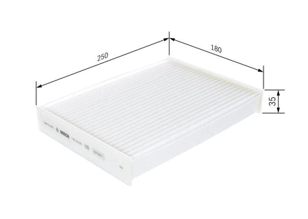 Bosch 1987435010 Filter, cabin air - 1