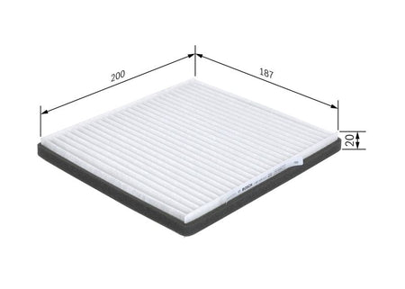 Bosch 1987435013 Filter, cabin air - 1