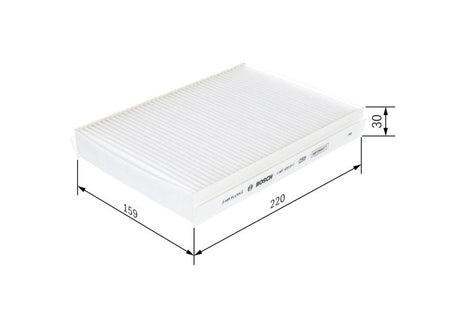 Bosch 1987435017 Filter, cabin air - 1