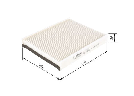 Bosch 1987435018 Filter, cabin air - 1
