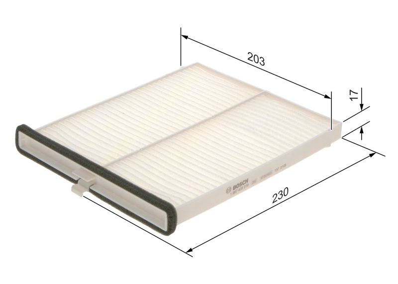 Bosch 1987435019 Filter, cabin air - 5