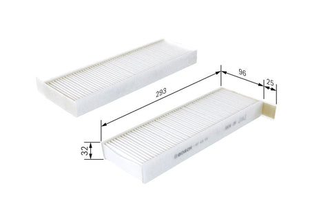 Bosch 1987435026 Filter, cabin air - 1