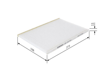 Bosch 1987435049 Filter, cabin air - 1