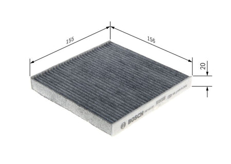 Bosch 1987435051 Filter, cabin air - 1
