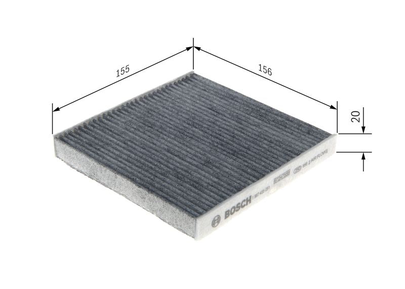 Bosch 1987435051 Filter, cabin air - 1