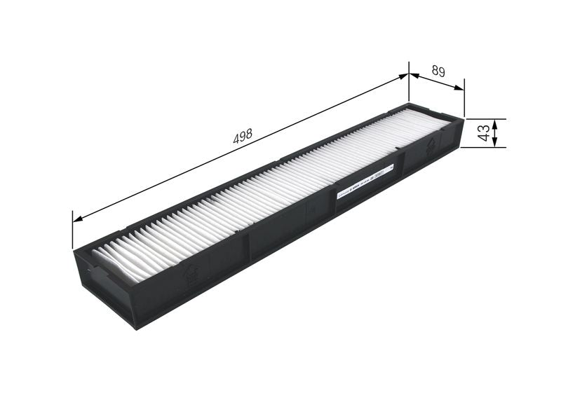 Bosch 1987435060 Filter, cabin air - 1