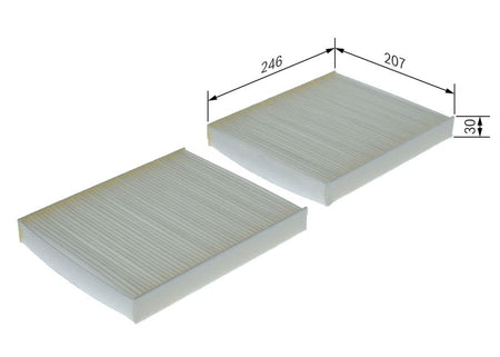 Bosch 1987435064 Filter, cabin air - 5