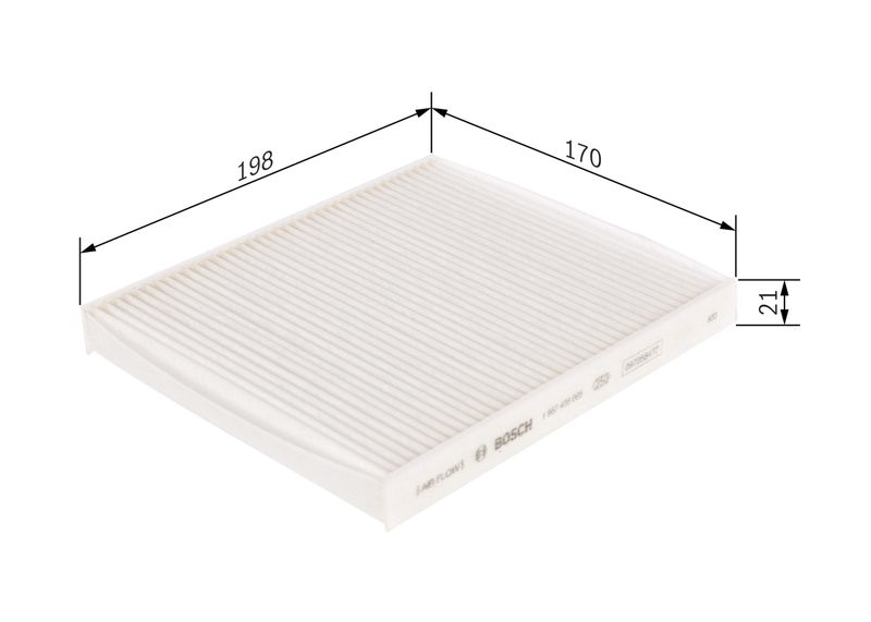 Bosch 1987435065 Filter, cabin air - 5