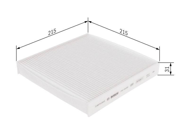 Bosch 1987435069 Filter, cabin air - 1