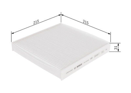 Bosch 1987435069 Filter, cabin air - 1