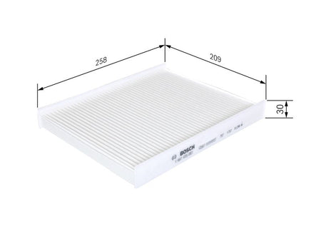 Bosch 1987435081 Filter, cabin air - 1