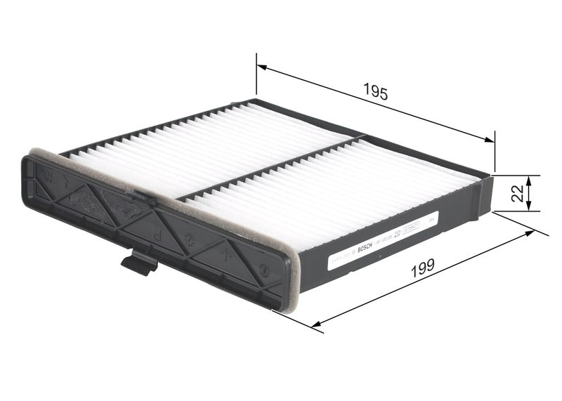 Bosch 1987435085 Filter, cabin air - 5