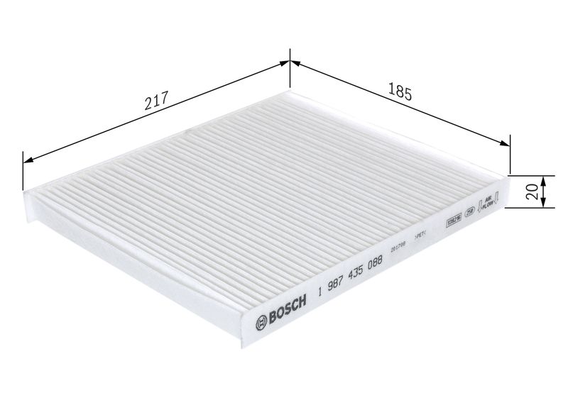 Bosch 1987435088 Filter, cabin air - 1