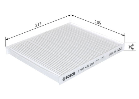 Bosch 1987435088 Filter, cabin air - 1