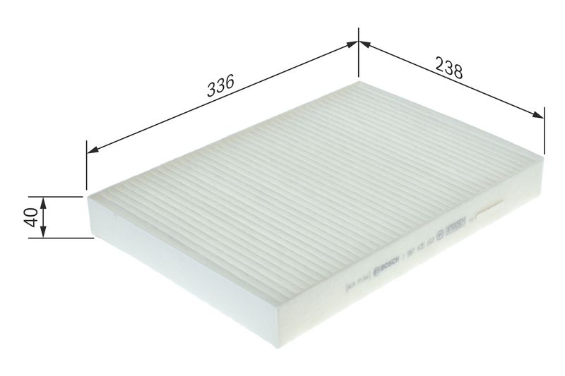 Bosch 1987435103 Filter, cabin air - 1