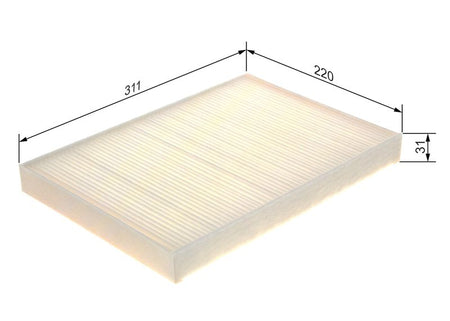 Bosch 1987435105 Filter, cabin air - 1