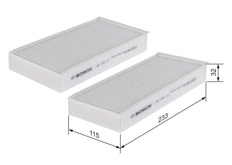 Bosch 1987435110 Filter, cabin air - 5